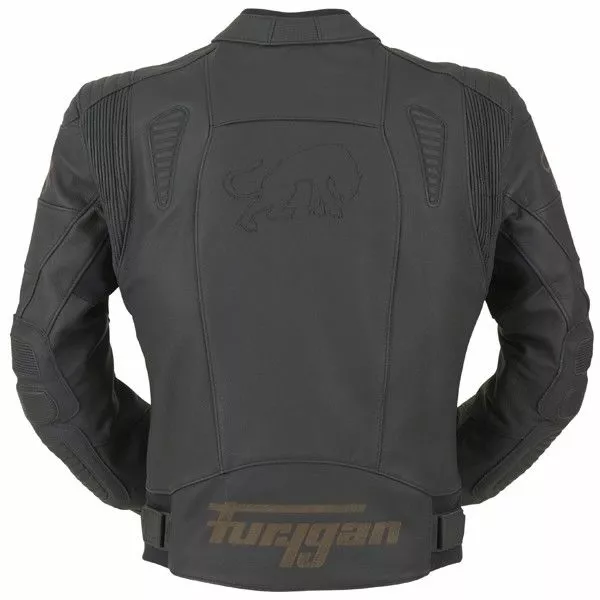FURYGAN FURY SHERMAN Black Leather Motorbike Sports Jacket & Trousers CE As PPE Furygan Clothing 5 FURYGAN FURY SHERMAN Black Leather Motorbike Sports Jacket & Trousers CE As PPE Furygan Clothing