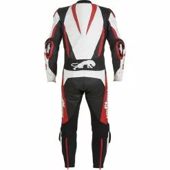 FURYGAN FULL APEX 1 Piece Ducati Red/White/Black Motorbike Leather Racing Suit