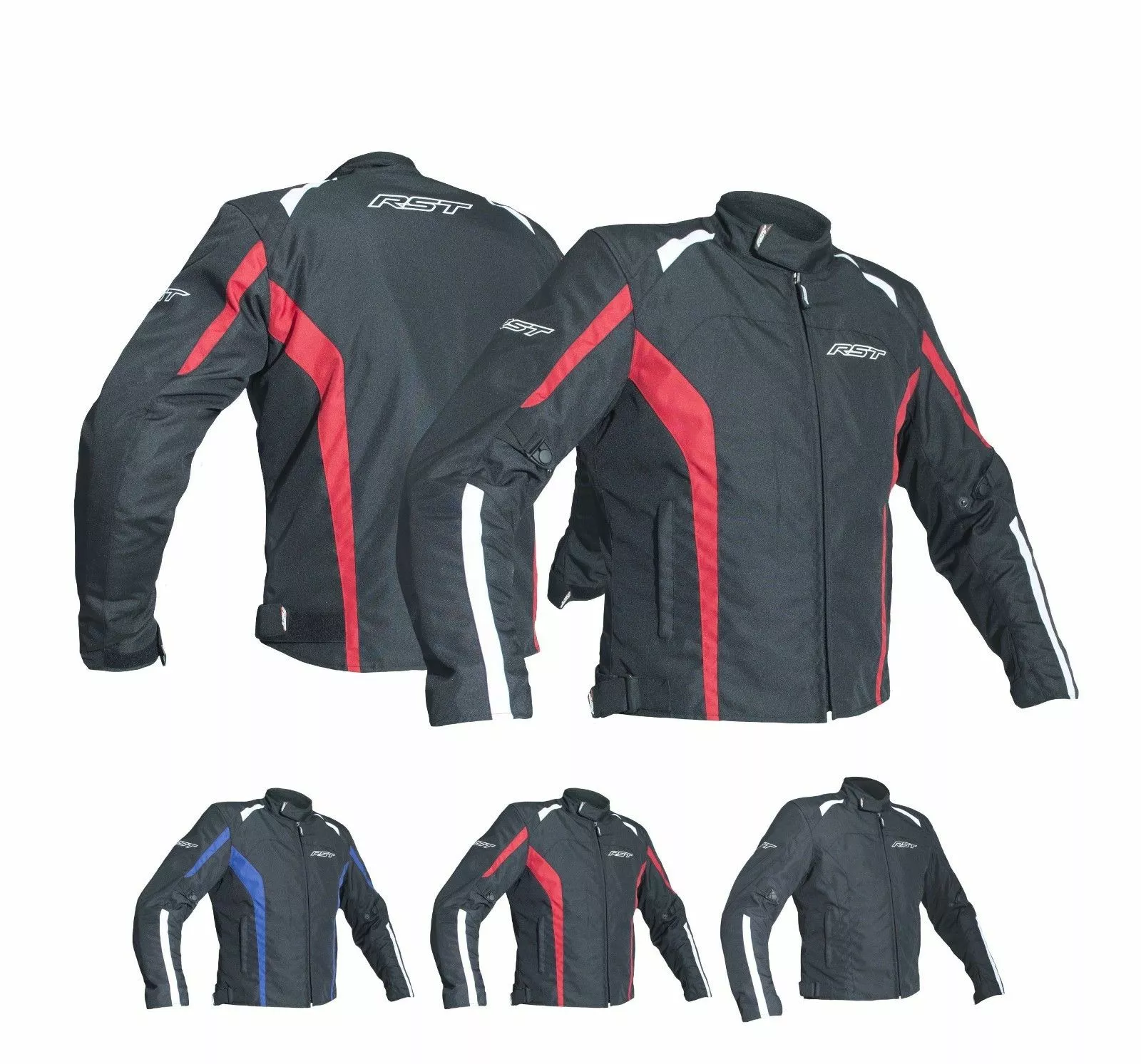 RST Clothing RST RIDER Textile CE Cheap Sports Motorcycle/Scooter Jacket Black/Red/Blue 4 RST Clothing RST RIDER Textile CE Cheap Sports Motorcycle/Scooter Jacket Black/Red/Blue