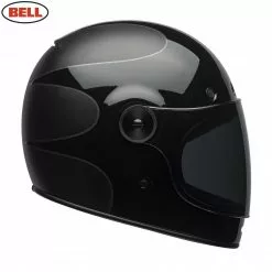 BELL BULLITT Boost Matte/Gloss Black Modern Retro Classic Motorcycle Helmet