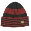 Troy Lee Designs FINISH LINE BEANIE BLACK/GREY Winter Bobble Hat Motocross MX