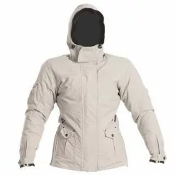 RST Clothing RST ELLIE Silver Ladies Motorbike/Scooter Textile Hood Jacket Womans/Female/Lady