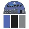 Oxford Products 3 Oxford COMFY Blue/Black/Grey Head & Neck Snood/Scalf/Bandana/Beanie/Mask