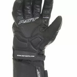RST Clothing RST PARAGON V Waterproof CE Black Leather Winter Hipora Motorcycle Gloves