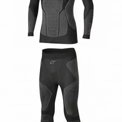 Alpinestars Ride Tech Thermal Bottoms/Top Motorbike/Golf Winter Base Layer Black