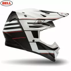 Bell Helmets BELL Moto-9 Flex BLOCKED Black Carbon Pro Circuit Motocross MX Helmet
