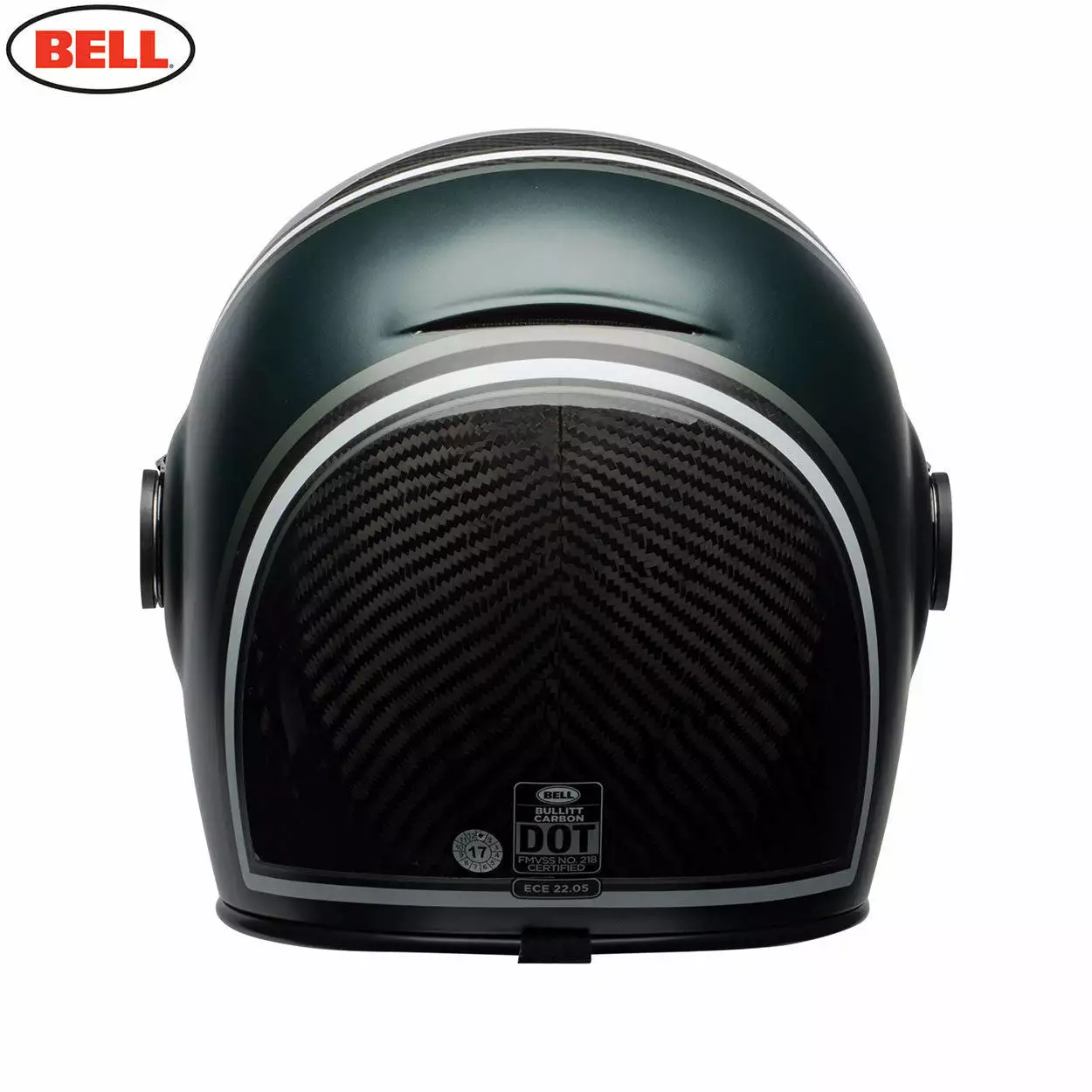 BELL Crusier 2018 Bullitt Full Carbon RSD Black/Green Classic Motorcycle Helmet 7 BELL Crusier 2018 Bullitt Full Carbon RSD Black/Green Classic Motorcycle Helmet