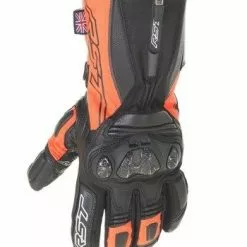RST PARAGON V Waterproof FLO RED CE Leather Winter Motorcycle Touring Gloves