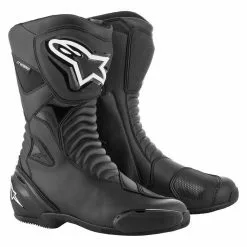 Alpinestars Boots Alpinestars SMXS WP Waterproof Black Motorbike Street/Sports Boots