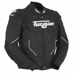 Furygan Clothing FURYGAN RAPTOR Black/White Leather Motorbike Sports Jacket & Trousers CE As PPE