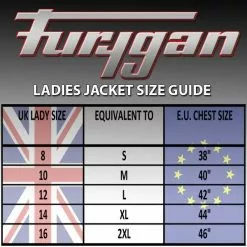 Furygan Clothing FURYGAN LEGEND LADY Black Motorcycle Leather Vintage/Cruiser/Retro Jacket 7 Furygan Clothing FURYGAN LEGEND LADY Black Motorcycle Leather Vintage/Cruiser/Retro Jacket