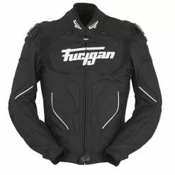 Furygan Clothing FURYGAN RAPTOR Black/White Leather Motorbike Sports Jacket & Trousers CE As PPE