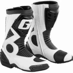 GAERNE G-EVOLUTION FIVE White Waterproof Sports/Touring Boots Made In Italy