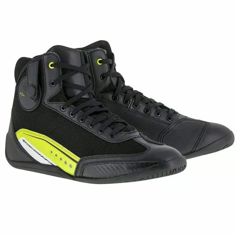 Alpinestars Boots 10% Off Alpinestars AST-1 Black/Yellow Motorbike/Scooter Ankle Boots Shoes 1 Alpinestars Boots 10% Off Alpinestars AST-1 Black/Yellow Motorbike/Scooter Ankle Boots Shoes