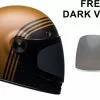Bell Helmets BELL Cruiser 2019 BULLITT SE Forge Matte Black/Copper Retro Motorbike Helmet