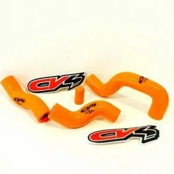 CV4 RADIATOR HOSE 4 PIECE KIT KTM SXF450 13 ON, DUNGEY REP MODEL BIKES 12-13