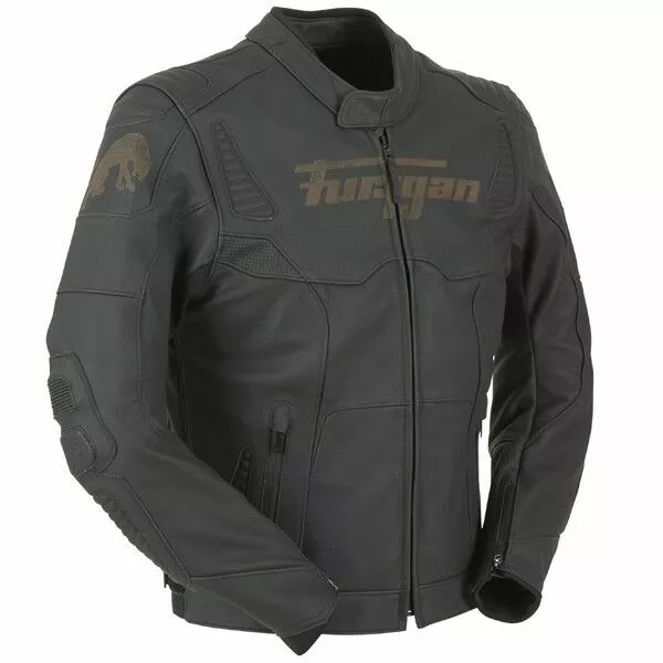 FURYGAN FURY SHERMAN Black Leather Motorbike Sports Jacket & Trousers CE As PPE Furygan Clothing 4 FURYGAN FURY SHERMAN Black Leather Motorbike Sports Jacket & Trousers CE As PPE Furygan Clothing