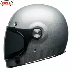 BELL Cruiser 2019 BULLITT SE Flake Silver Retro Motorbike Helmet Bell Helmets