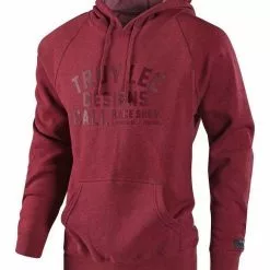 Troy Lee Designs PODIUM HOODY Crimson Jumper/Jacket/Sweatshirt Motocross