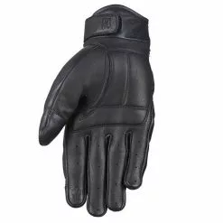 Furygan Clothing FURYGAN JAMES D30 CE Armour Black Leather Motorcycle/Cruiser/Retro Short Gloves