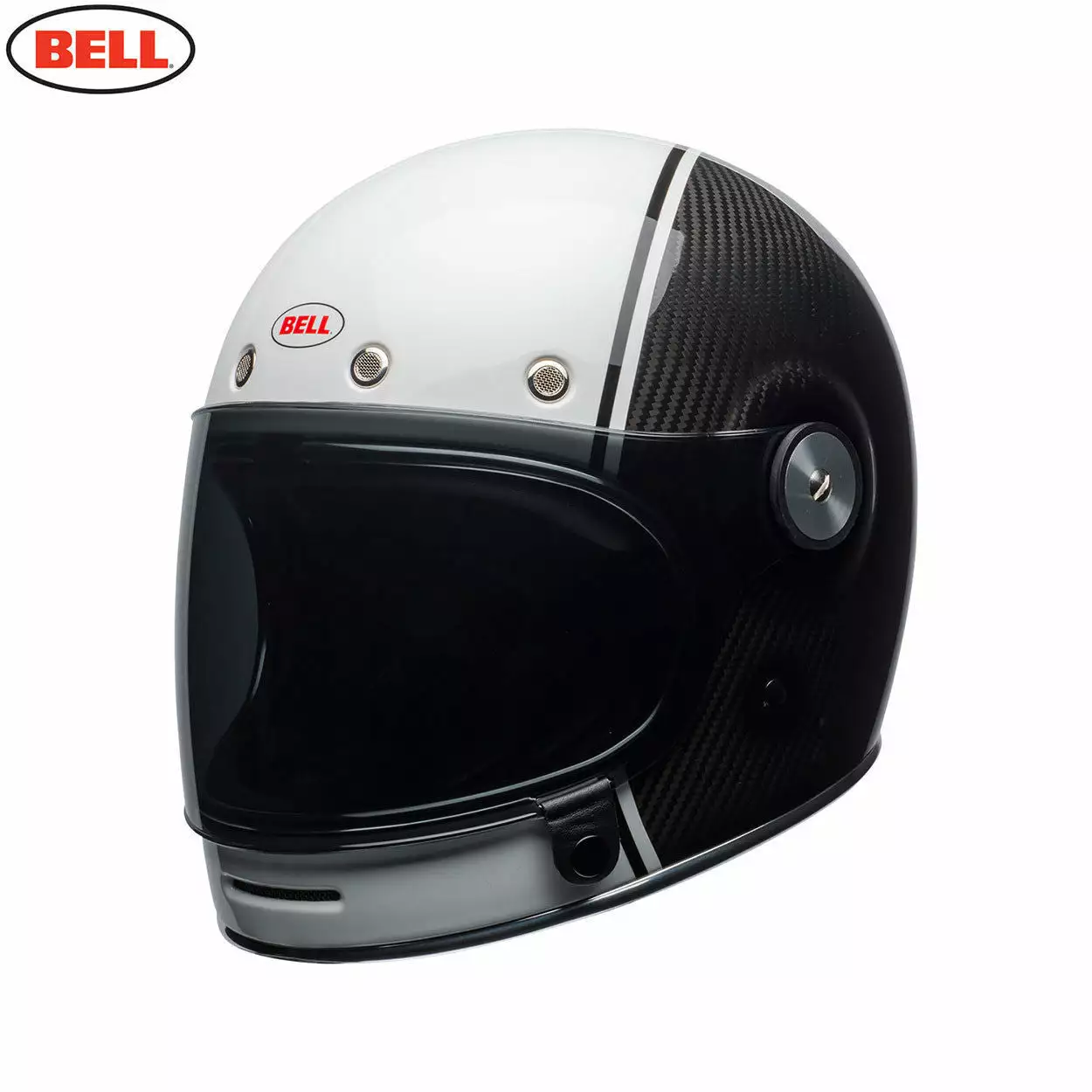 Bell Helmets BELL Crusier 2018 Bullitt Carbon Pierce FREE VISOR Classic Motorcycle Helmet 3 Bell Helmets BELL Crusier 2018 Bullitt Carbon Pierce FREE VISOR Classic Motorcycle Helmet