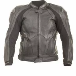RST BLACK SERIES 2 Leather Motorbike Sport Jacket Carbon Sliders RST Clothing