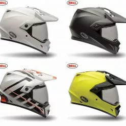 BELL MX-9 2018 Adventure Adult Motorcycle Helmet Raid Orange/Yellow/White/Matt Bell Helmets