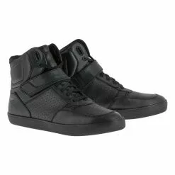 5% Off Alpinestars LUNAR Black Leather Urban Motorbike/Scooter Shoes Alpinestars Boots