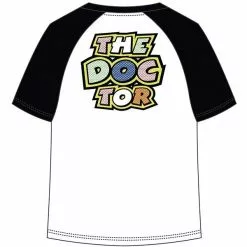 VR46 Clothing KIDS VR46 T-Shirt DOTTORINO The Doctor Official Valentino Rossi Merchandise
