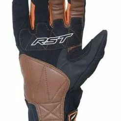 RST 2109 ADVENTURE CE Approved Motorcycle Gloves Off Road Orane/Black/Silver RST Clothing