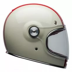 BELL CRUISER 2019 BULLITT Command Vintage White Classic Motorcycle Helmet