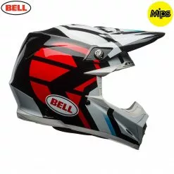 BELL MX Moto-9 Mips Lightweight Tri-Matrix Shell Motocross Off Road Peak Helmet Bell Helmets