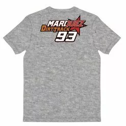 VR46 Marc Marquez 93 DirtTrack Grey T-shirt Official Mens MotoGP Merchandise