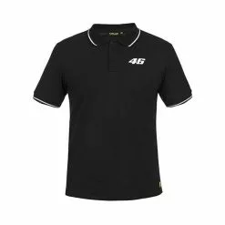 Valentino Rossi Mens Polo Shirt Official MotoGP Merchandise VR46 Core VR46 Clothing