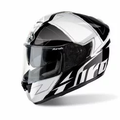 AIROH ST701 HPC Way Black/White Gloss Lightweight Motorbike ACU Gold Helmet Airoh Helmets