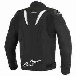 Alpinestars Jackets 10% OFF Alpinestars T-GPR Black/White Waterproof Motorbike Textile Jacket