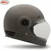BELL BULLITT Metallic Titanium Modern Retro Classic Motorcycle Street Helmet