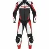 FURYGAN FULL APEX 1 Piece Ducati Red/White/Black Motorbike Leather Racing Suit