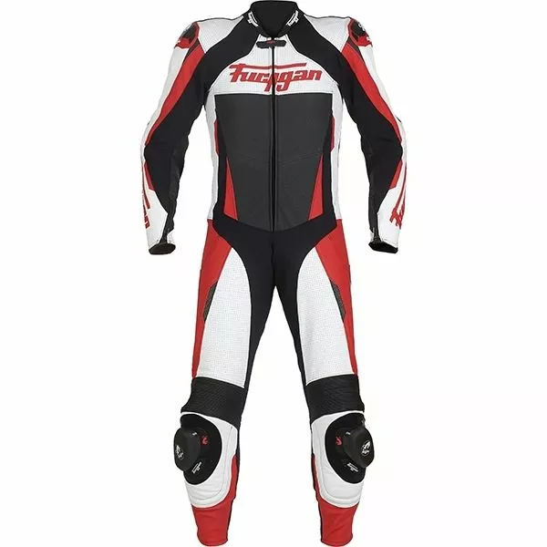 FURYGAN FULL APEX 1 Piece Ducati Red/White/Black Motorbike Leather Racing Suit 1 FURYGAN FULL APEX 1 Piece Ducati Red/White/Black Motorbike Leather Racing Suit