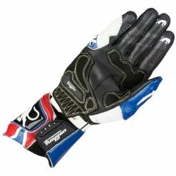 Furygan Clothing FURYGAN FIT-R2 Union Jack Red/White/Blue UK Leather Sports Motorbike Gloves