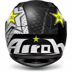 Airoh Helmets AIROH 2018 Valor Rockstar/Touchdown/Bone Motorbike Full Face ACU Gold Helmet