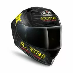 Airoh Helmets AIROH 2018 Valor Rockstar/Touchdown/Bone Motorbike Full Face ACU Gold Helmet