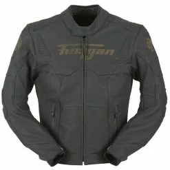 FURYGAN FURY SHERMAN Black Leather Motorbike Sports Jacket & Trousers CE As PPE Furygan Clothing