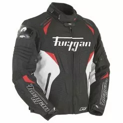 FURYGAN WIND Ducati/Honda Red/Black Textile Racing Style Motorbike Jacket