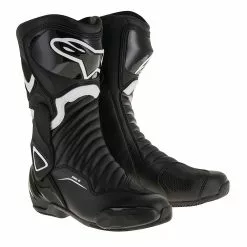 Alpinestars Boots Alpinestars SMX6-v2 Black/White Motorbike/Motorcycle Street/Sports Boots