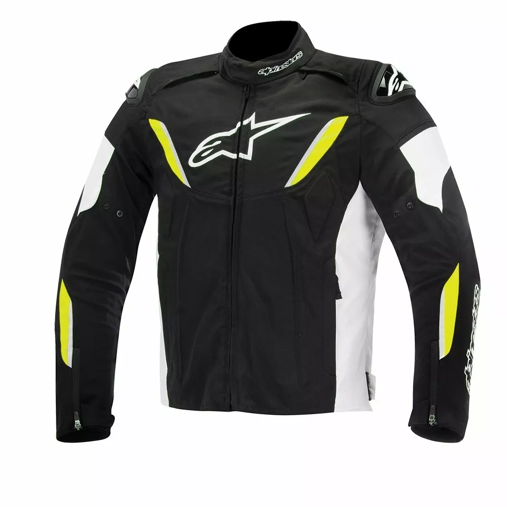 Alpinestars Jackets 10% OFF Alpinestars T-GPR Black/White/Yellow Waterproof Motorbike Textile Jacket 1 Alpinestars Jackets 10% OFF Alpinestars T-GPR Black/White/Yellow Waterproof Motorbike Textile Jacket