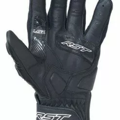 RST Clothing RST STUNT 3 BLACK CE Motorbike Leather Short Sports 2123 Gloves Cheap
