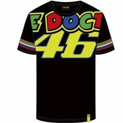 VR46 Clothing Valentino Rossi STRIPES Mens T-Shirt The Doctor Official MotoGP Merchandise VR46