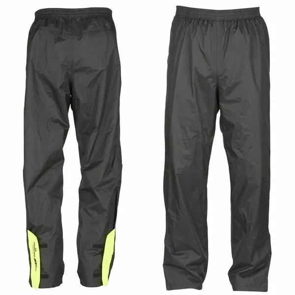 FURYGAN RAIN PANT Motorcycle/Scooter Waterproof Over Trousers Black/Yellow 1 FURYGAN RAIN PANT Motorcycle/Scooter Waterproof Over Trousers Black/Yellow