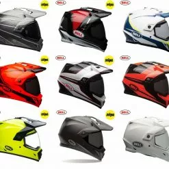 Bell Helmets BELL MX-9 2018 Adventure Adult Helmet With MIPS Technology Torch/Berm/Stryker